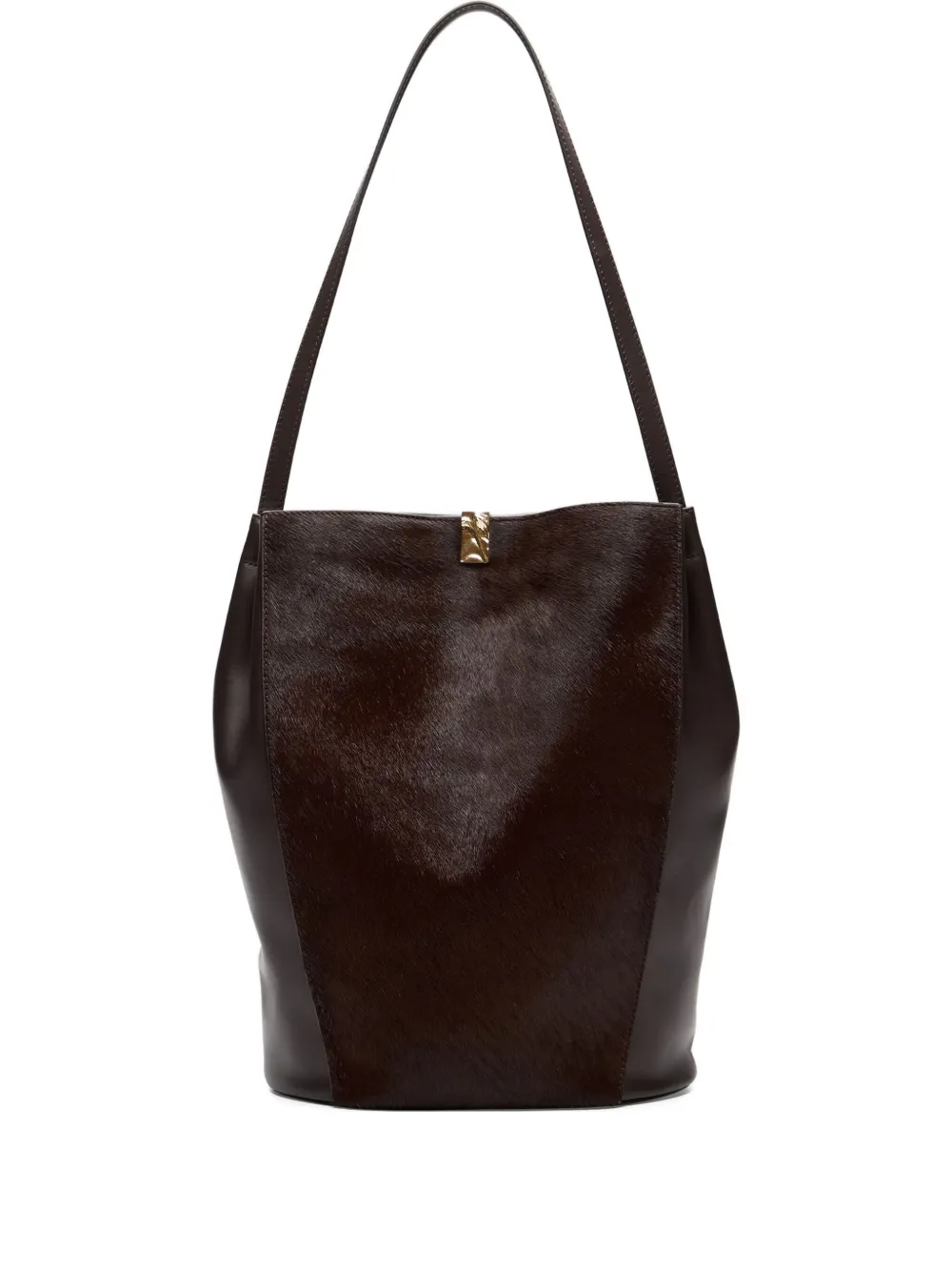 LouLou de Saison Odile bucket bag - Marrone