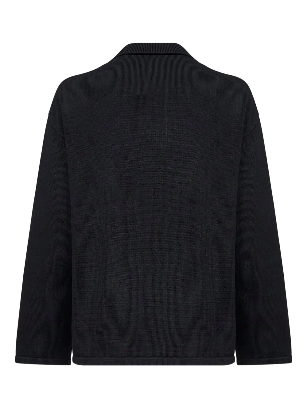 OAMC Peacemaker hal-zip polo shirt - Zwart