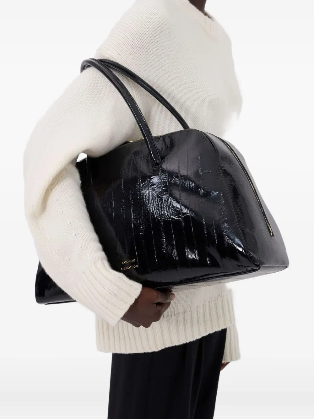 Loulou De Saison Jester Travel Bag In Black