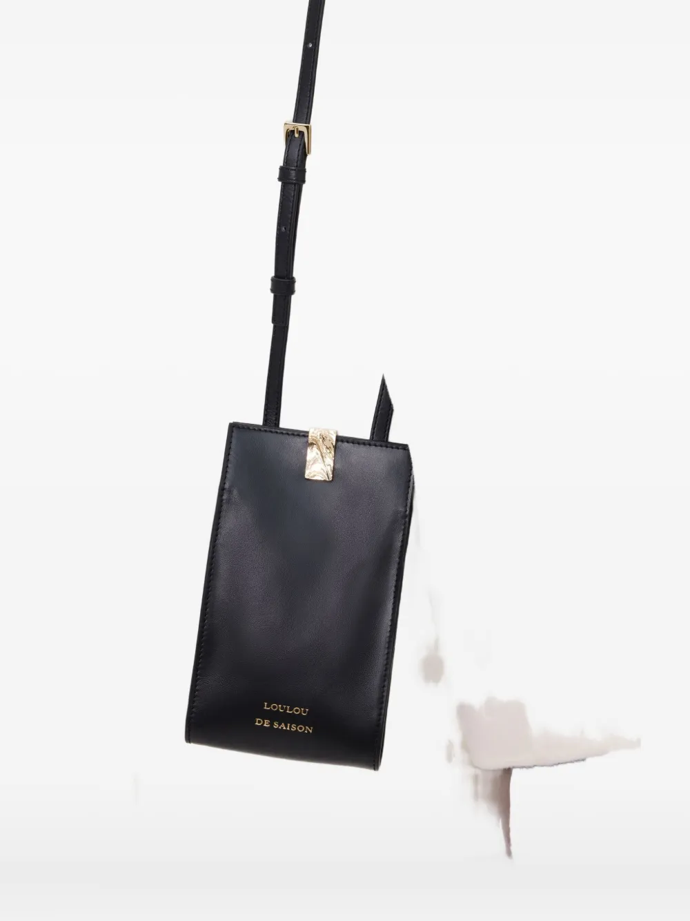 Loulou De Saison Hermin Mini Bag In Black