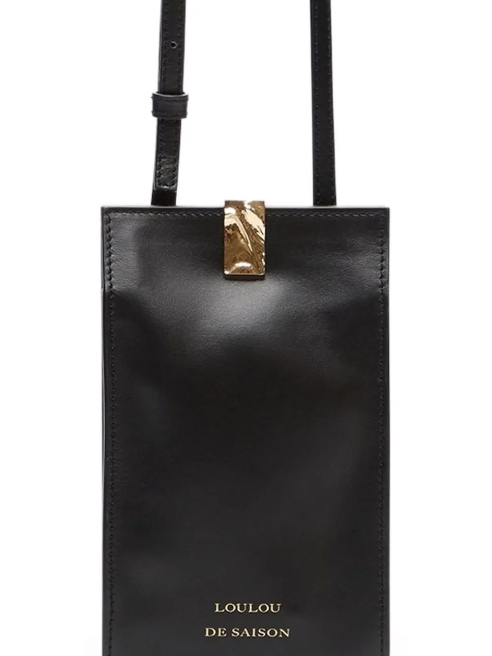 LouLou de Saison Hermin mini-tas Zwart