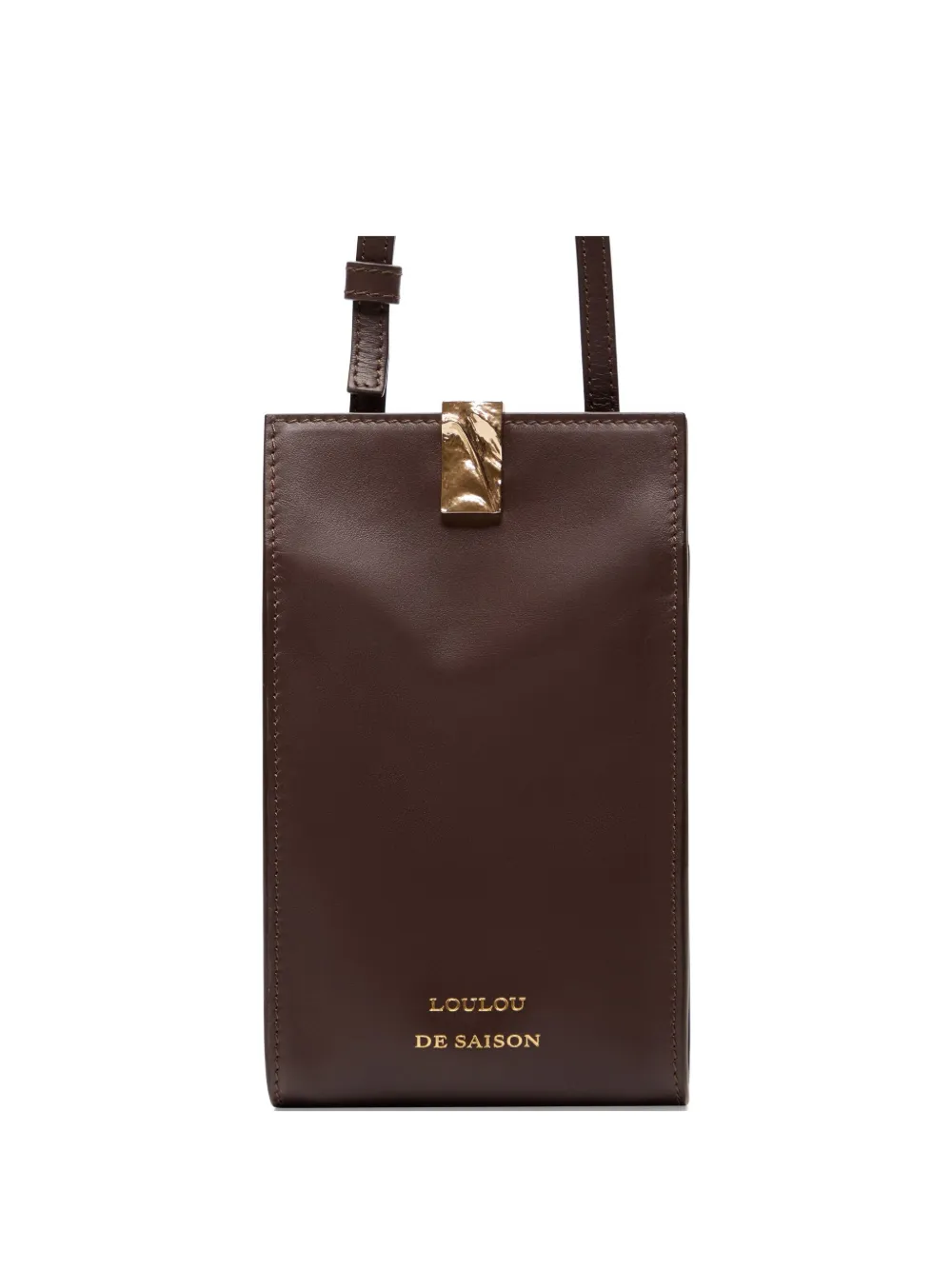 Loulou De Saison Hermin Mini Bag In Brown