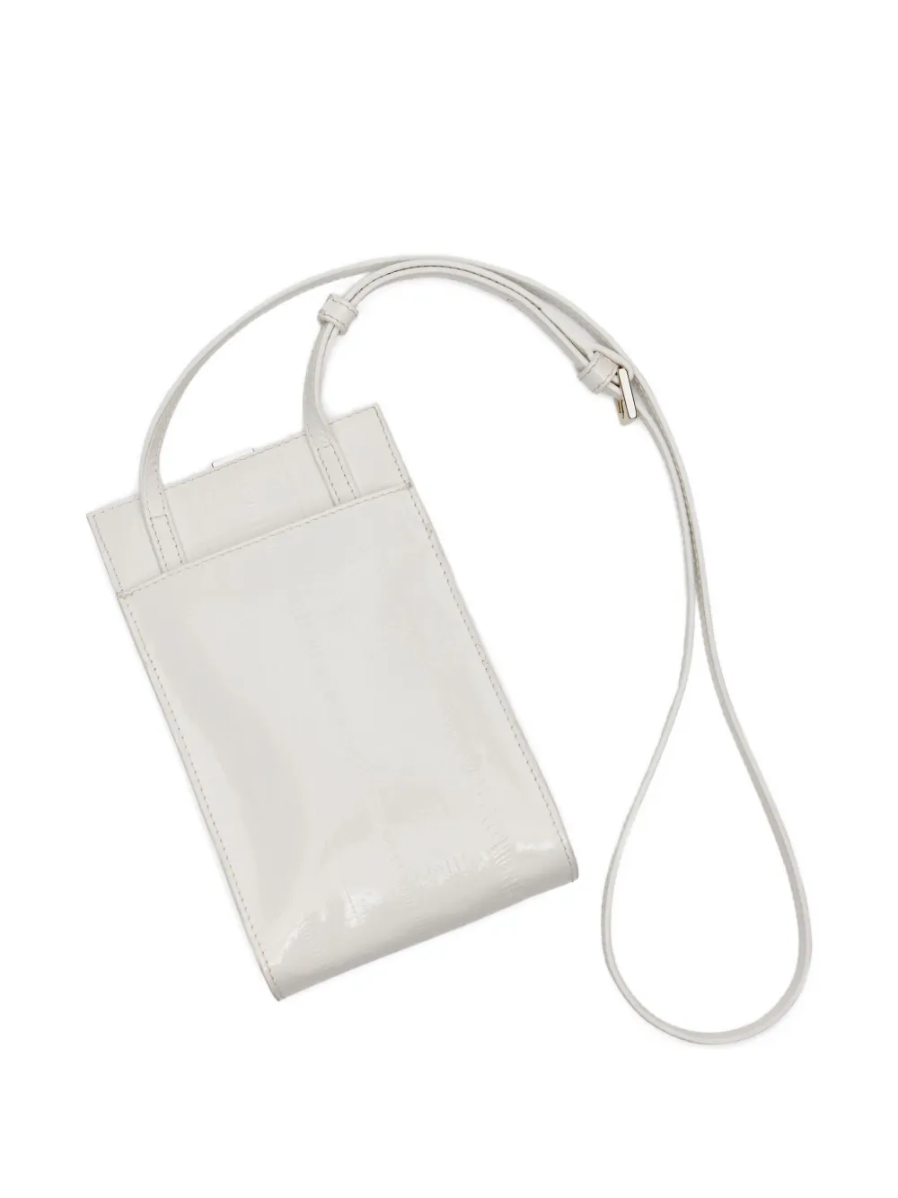 Loulou De Saison Neri Shoulder Bag In White