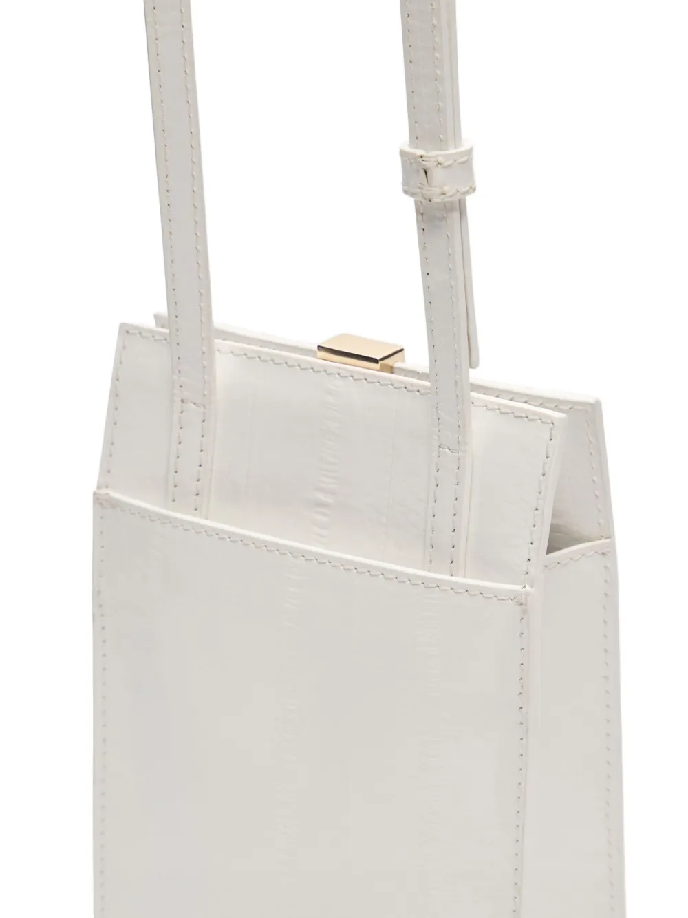 Loulou De Saison Neri Shoulder Bag In White