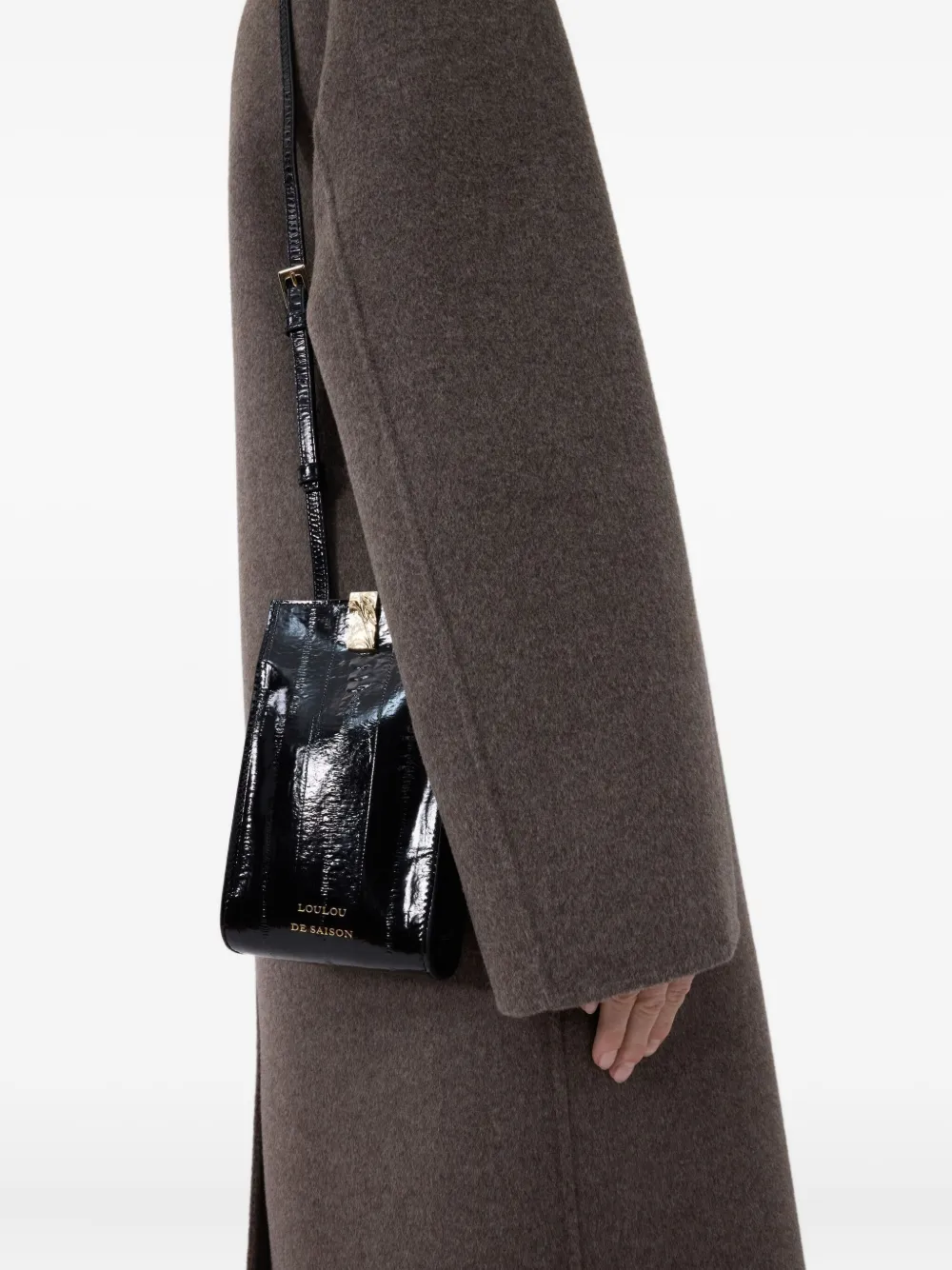 LouLou de Saison Neri shoulder bag - Zwart