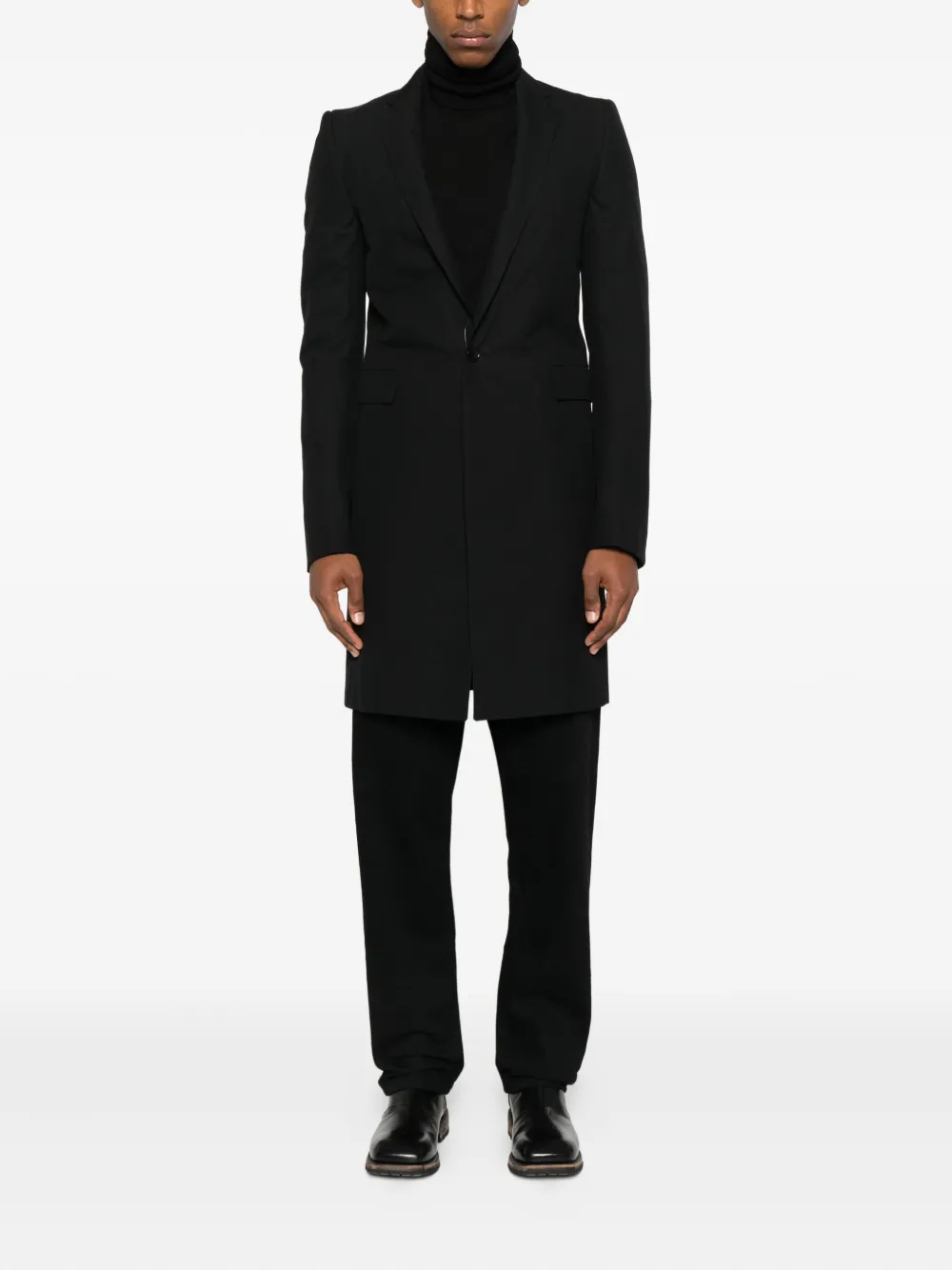 Deepti notched lapel coat | Single Breasted Coats | Image 2