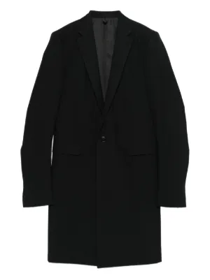 Rick Owens ダブルコート | ブラック | FARFETCH JP