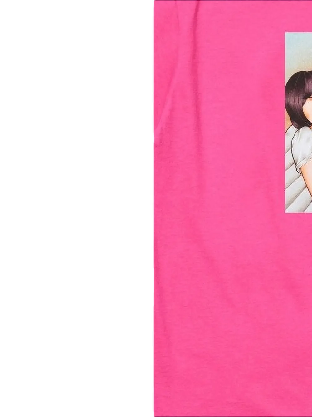 Supreme mouse-graphic T-shirt - Roze