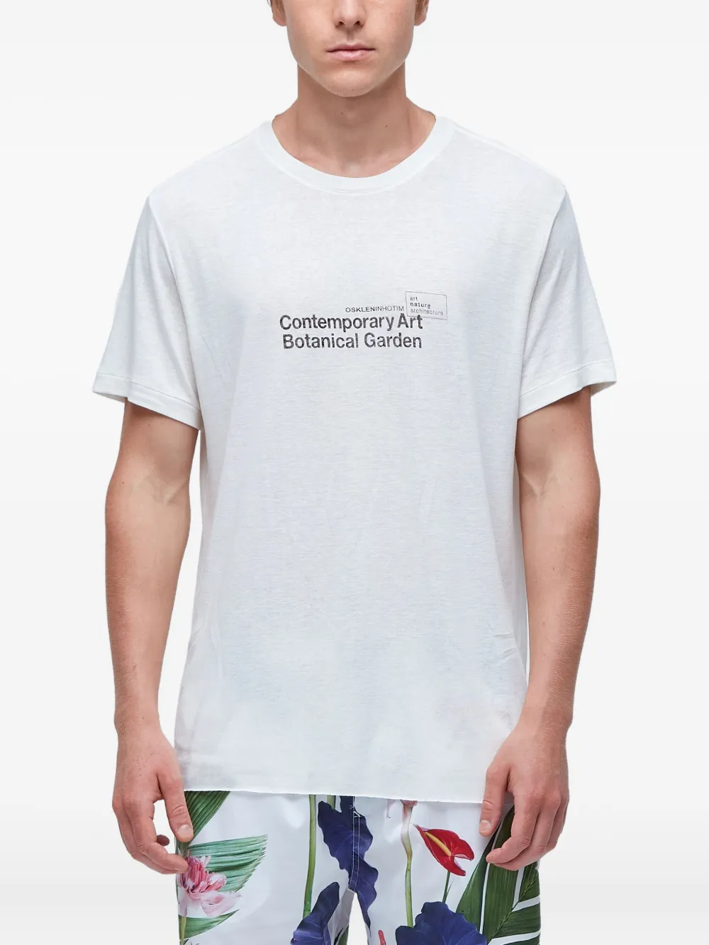 Osklen Inhotim Botanical T-shirt | blanco | Image 1