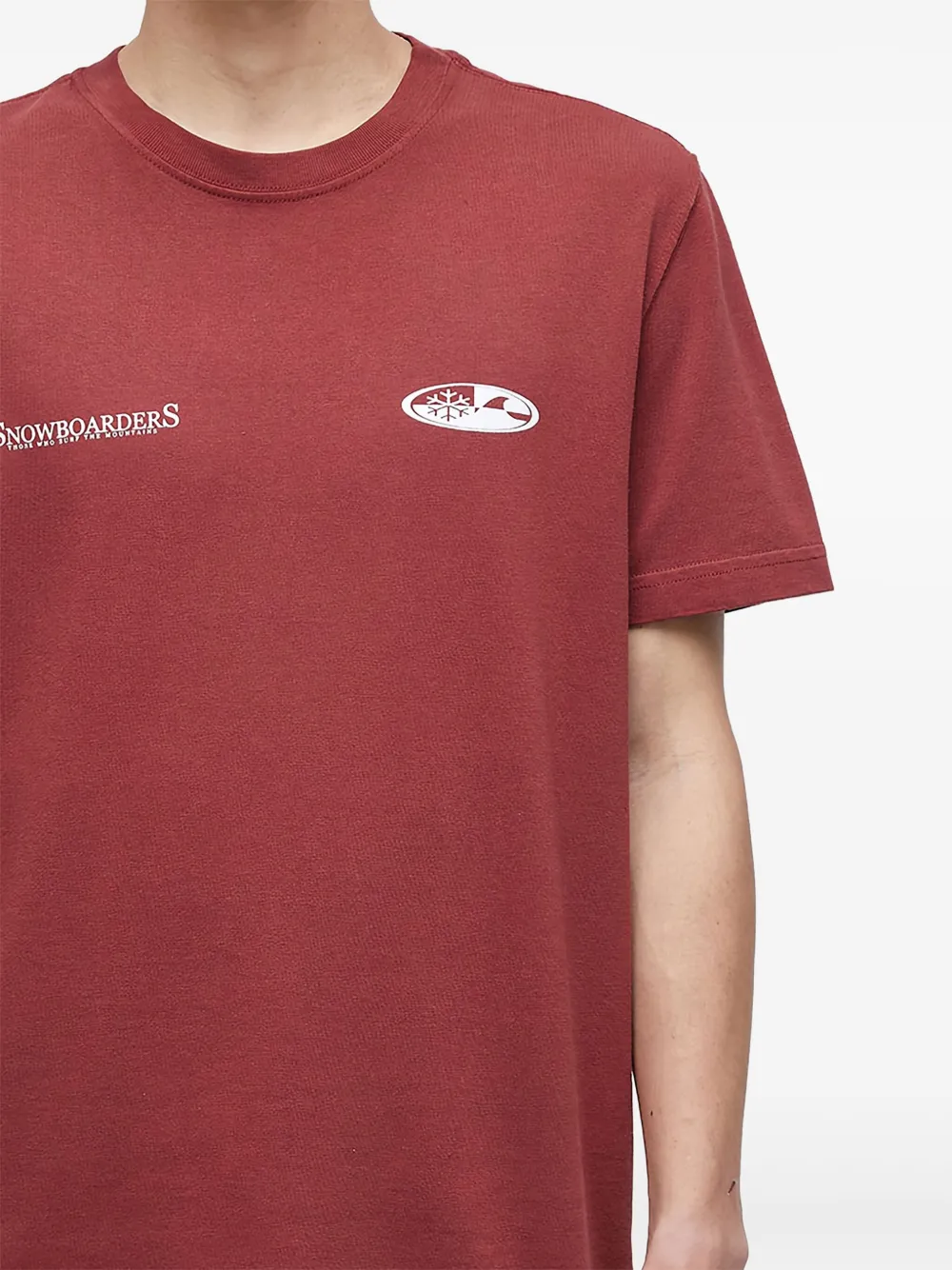 Osklen Snowboarders T-shirt Rood