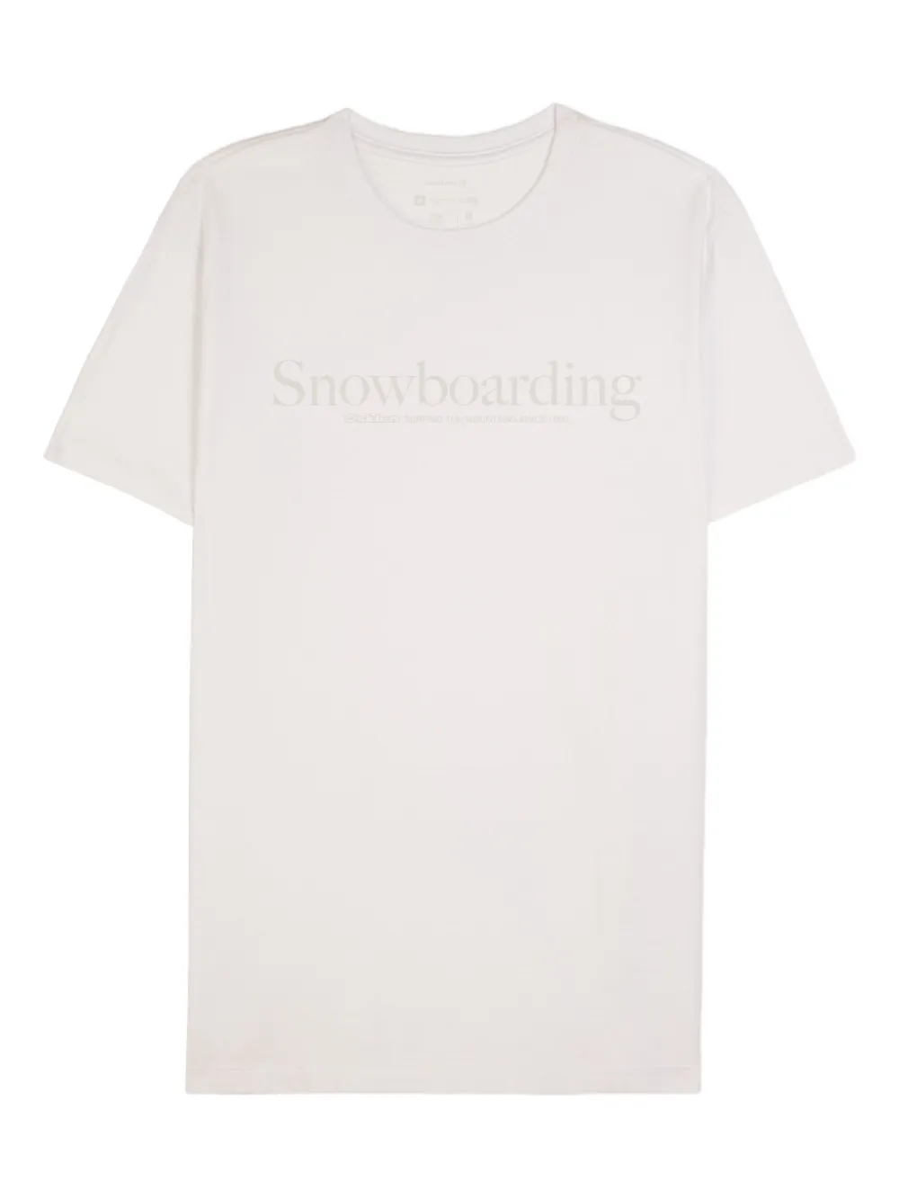 Osklen Snowboarding Type T-shirt | White | Image 1