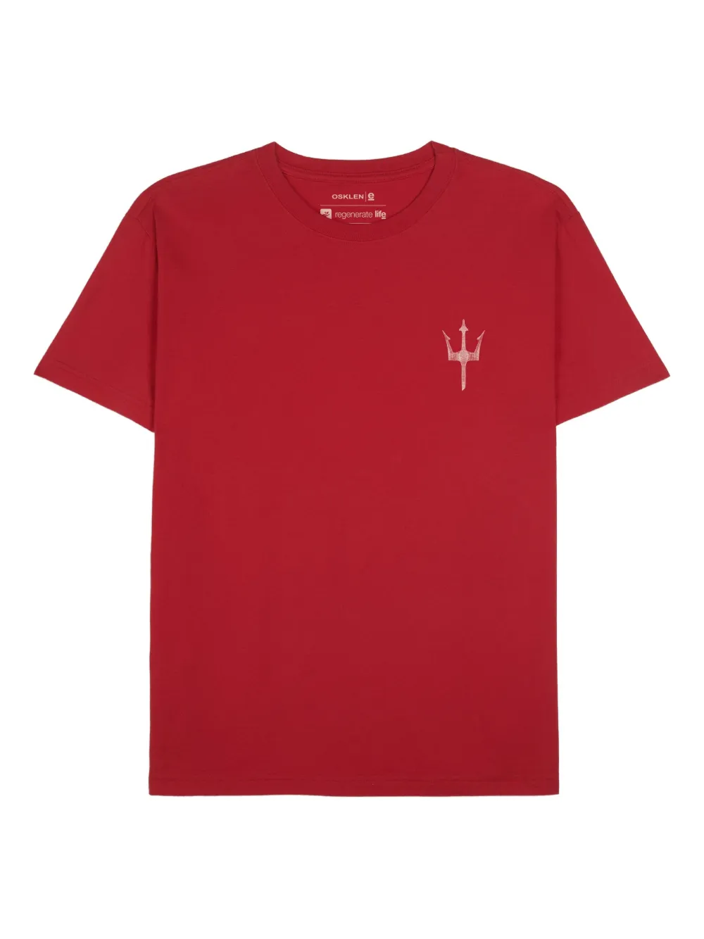 Osklen Trident T-shirt | Red | Image 1