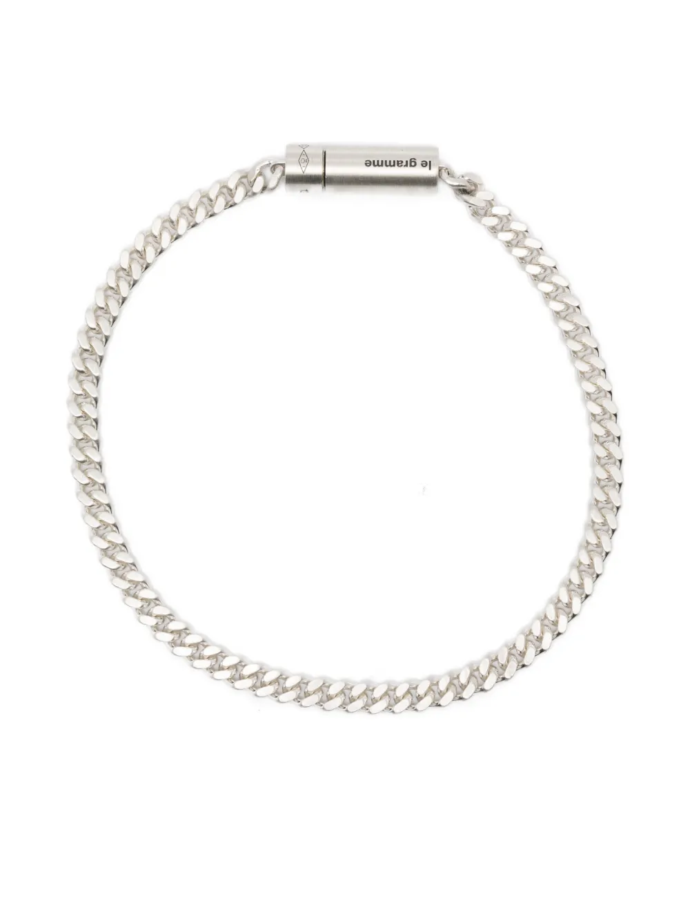 Le Gramme 11G chain cable bracelet | Silver | Image 1