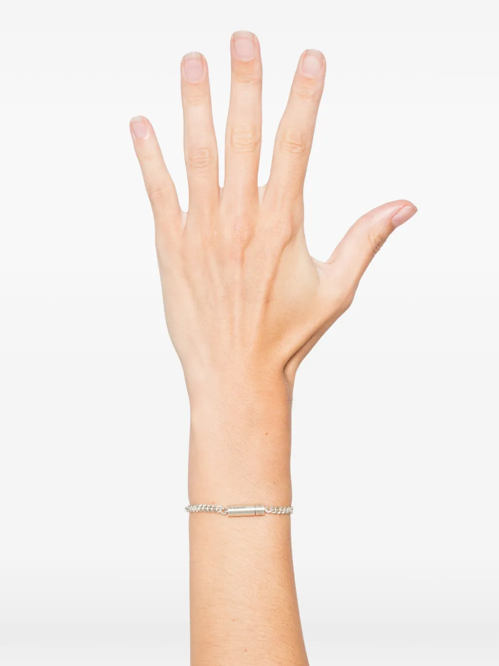 Le Gramme 11g Chain Cable Bracelet In Metallic