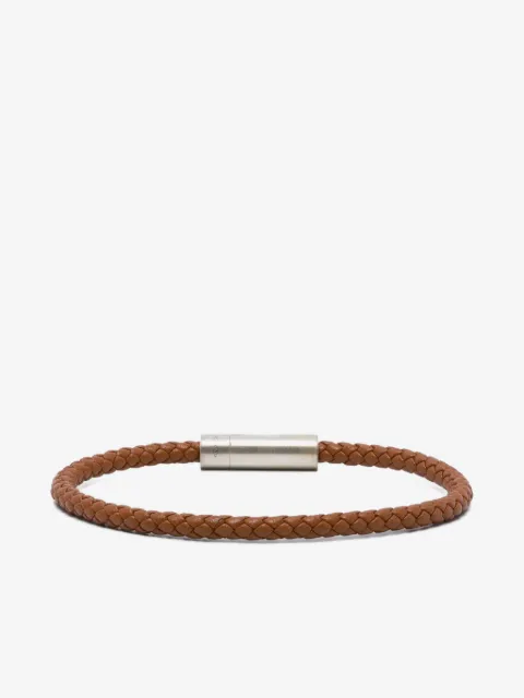 Le Gramme 7g Leather Cable bracelet