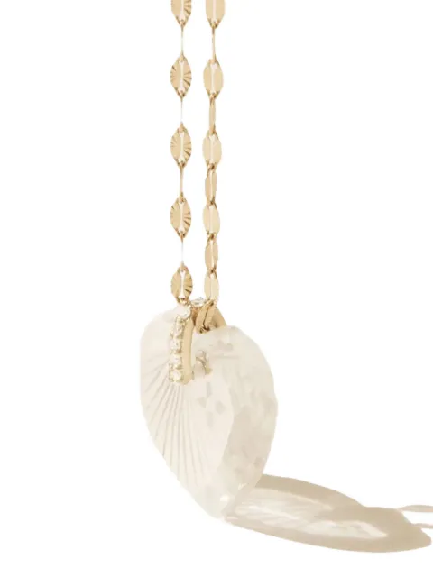 Pascale Monvoisin Gabin nº3 diamond heart-pendant necklace