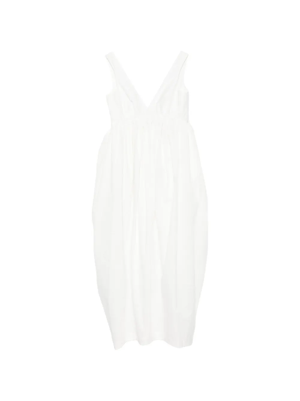 Róhe sculptural textured maxi dress - Neutrals