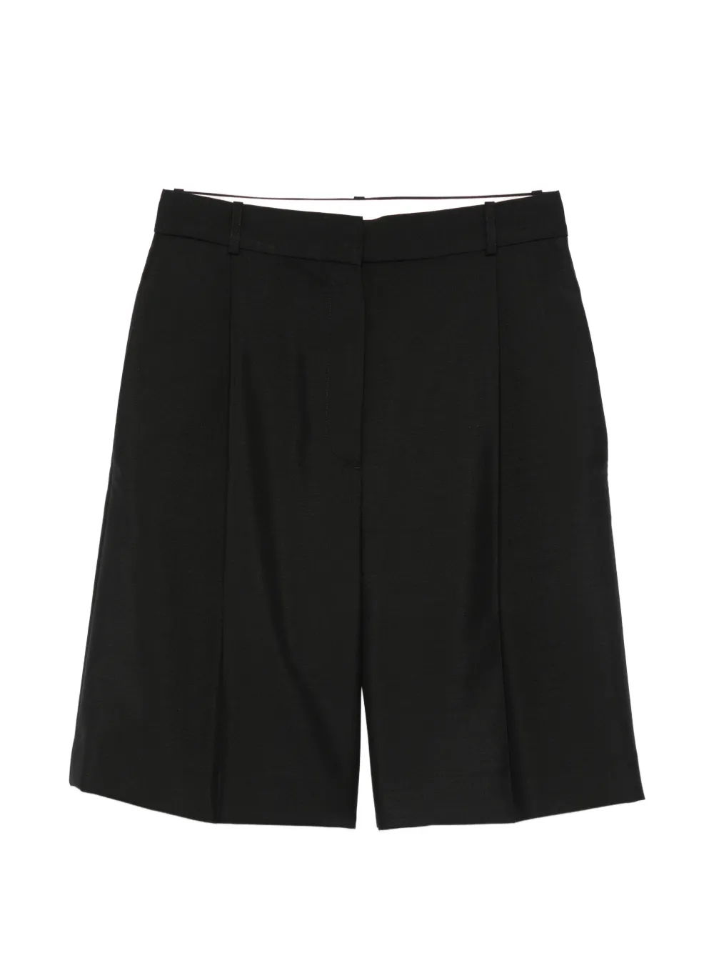 Róhe pleated tailored shorts - Nero