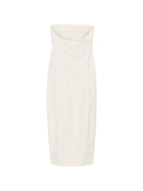 St. Agni pleated cocoon dress