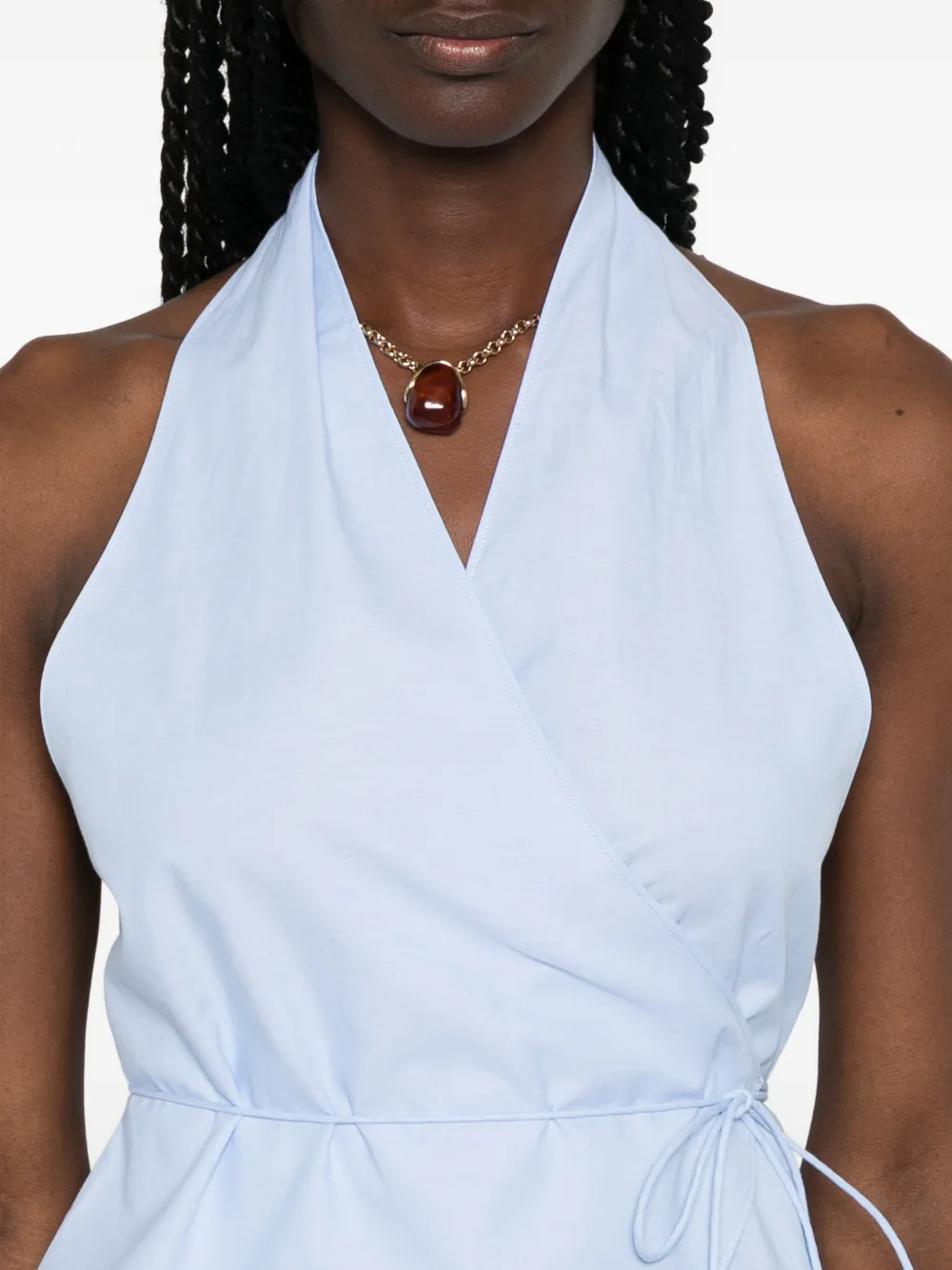 St. Agni Oxford wikkeltop Blauw