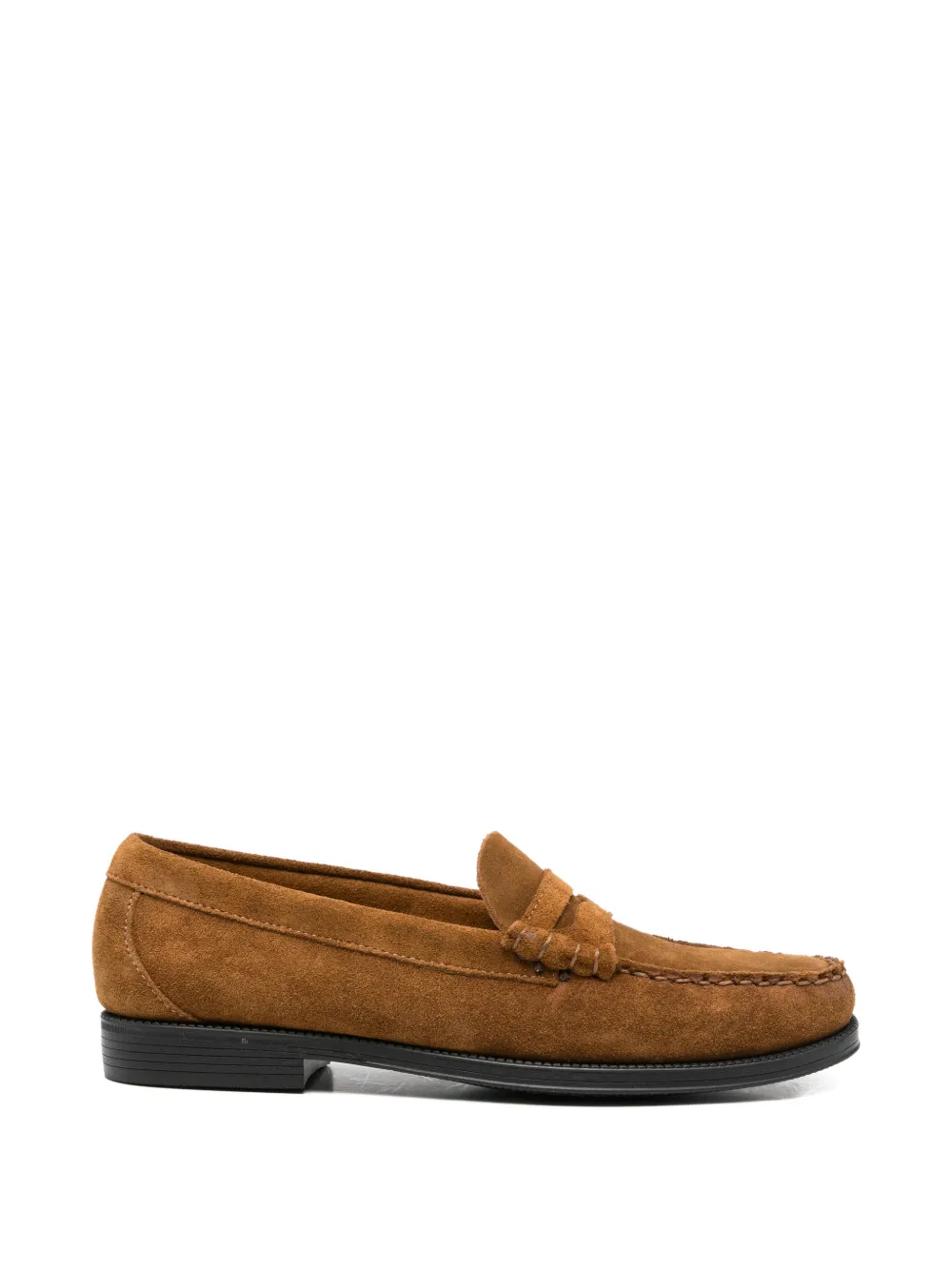 G.H.Bass Larson suede loafers - Marrone