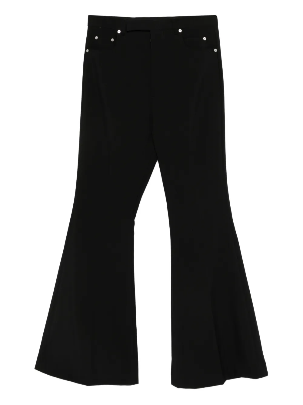 Rick Owens embellished flared trousers | Black | Image 1