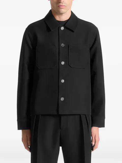 Manière De Voir Benoit twill pocket cropped shirt