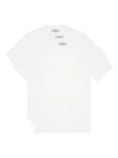 Manière De Voir TS004 - slim fit luxe t-shirt 3 pack - white