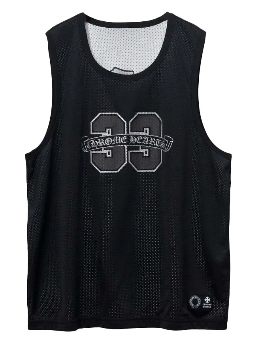 Chrome Hearts reversible basketball vest | Black | Image 1