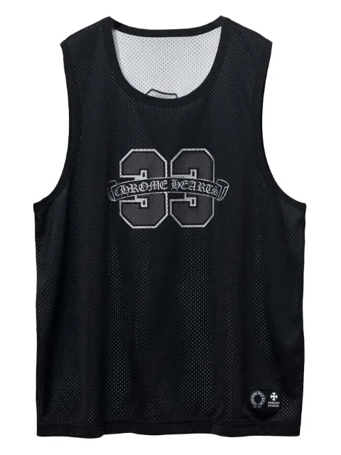 Chrome Hearts reversible basketball vest