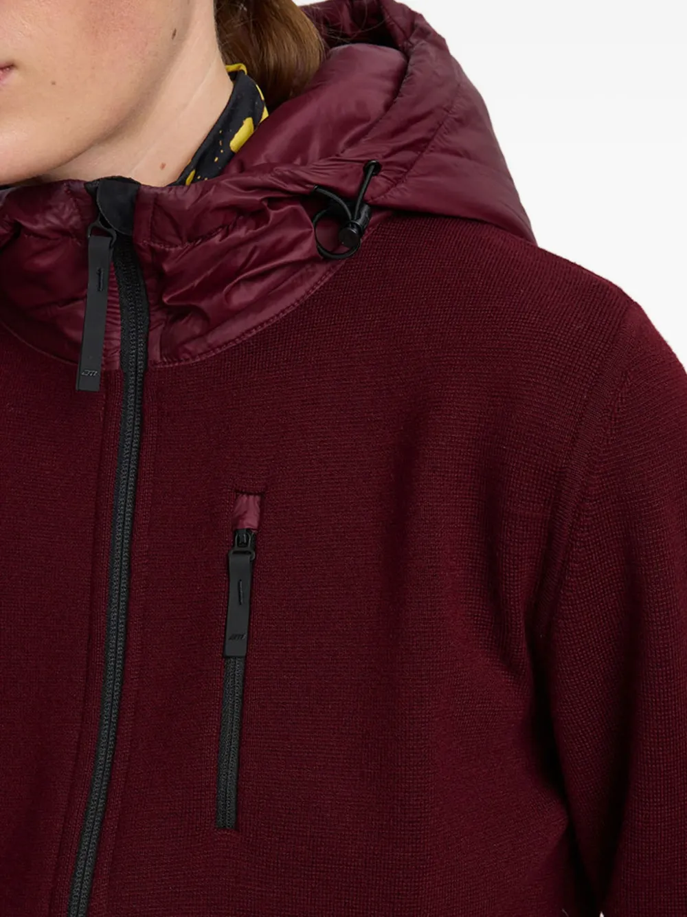 Aztech Mountain Hoodie met print Rood