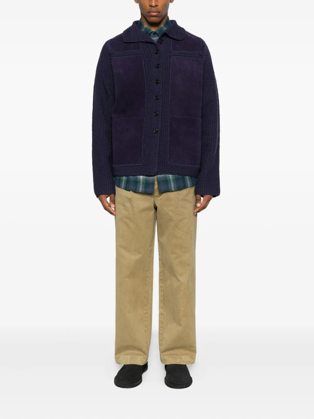 Camiel Fortgens button-fastening crochet cardigan | Cardigans | Image 2