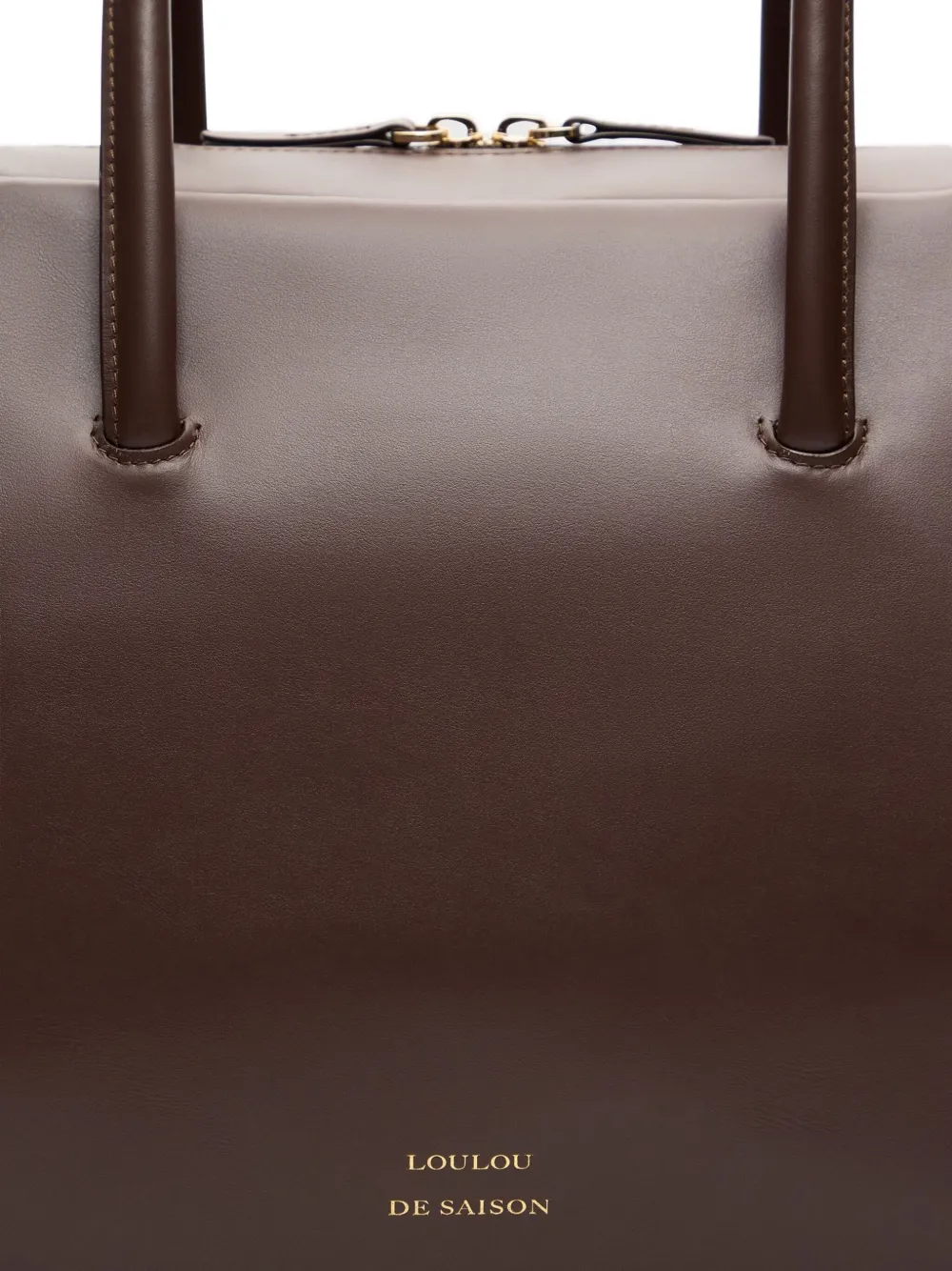 Loulou De Saison Large Buckley Tote Bag In Brown