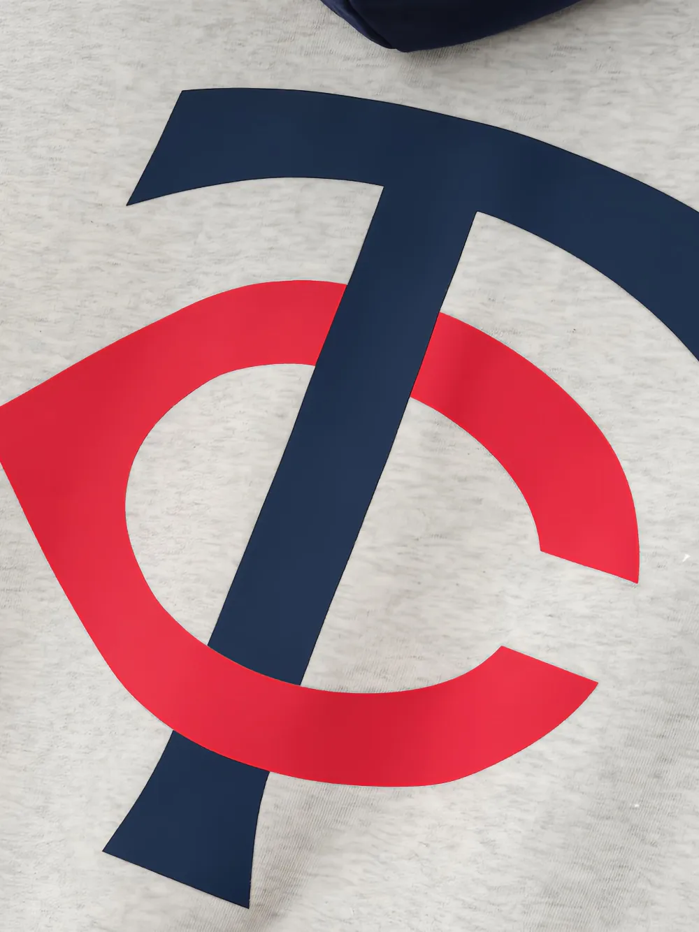 Essentials X Mlb Twins Logo Graphic Hoodie In Gray