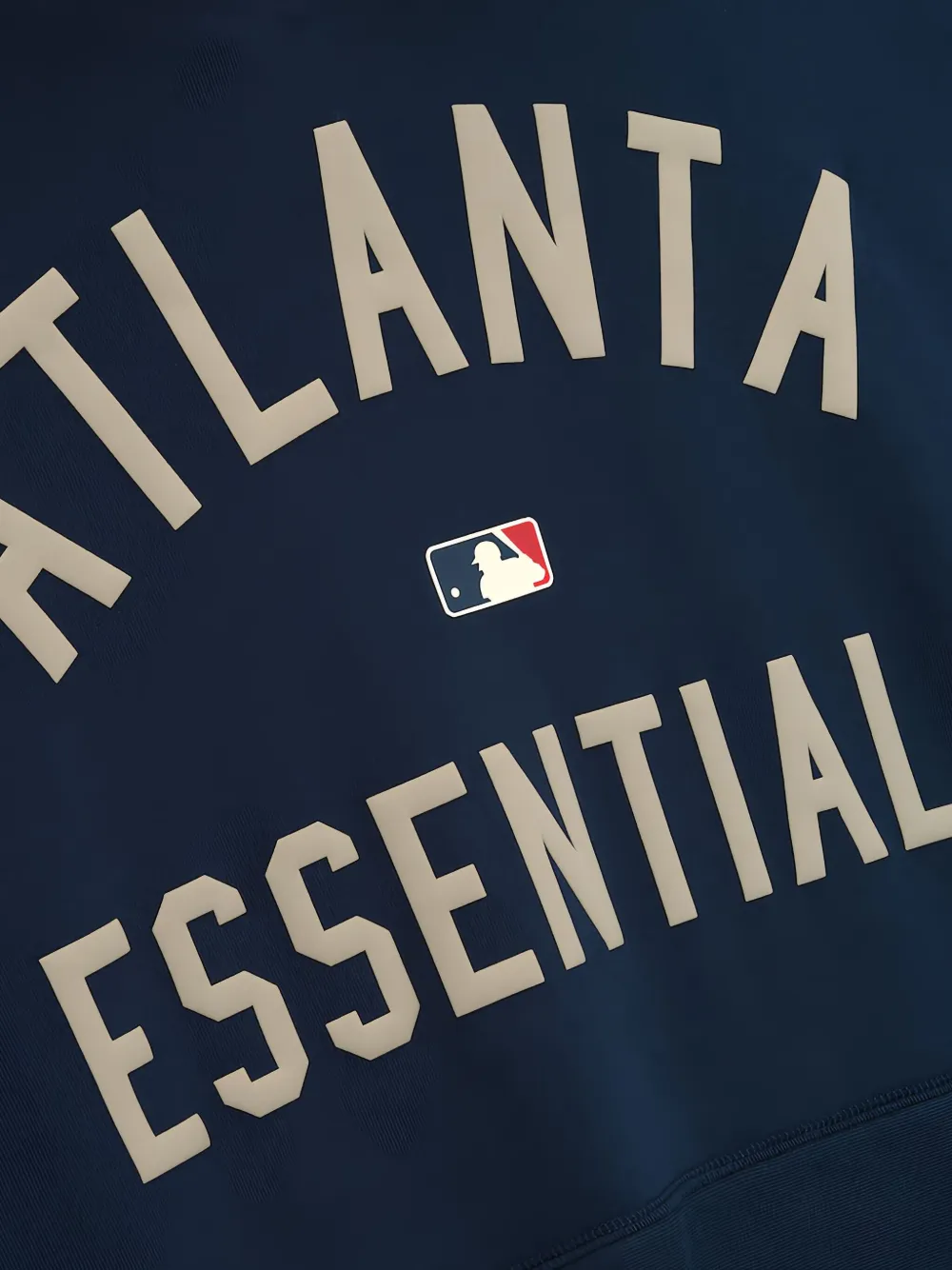 FEAR OF GOD ESSENTIALS x MLB Braves hoodie Blauw