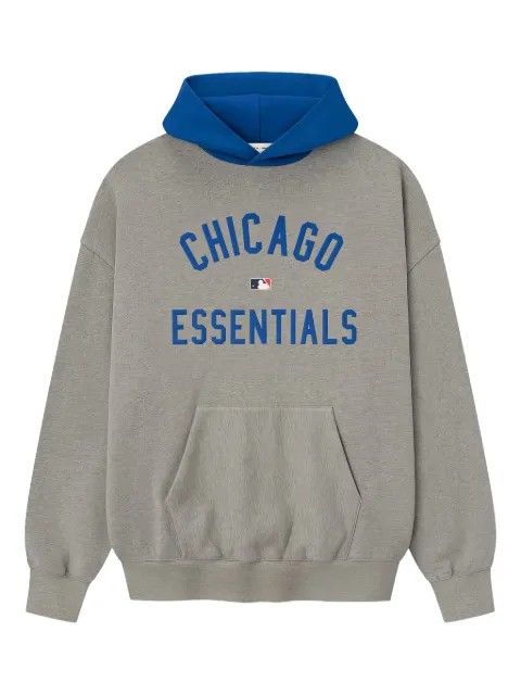 FEAR OF GOD ESSENTIALS x MLB Cubs graphic hoodie