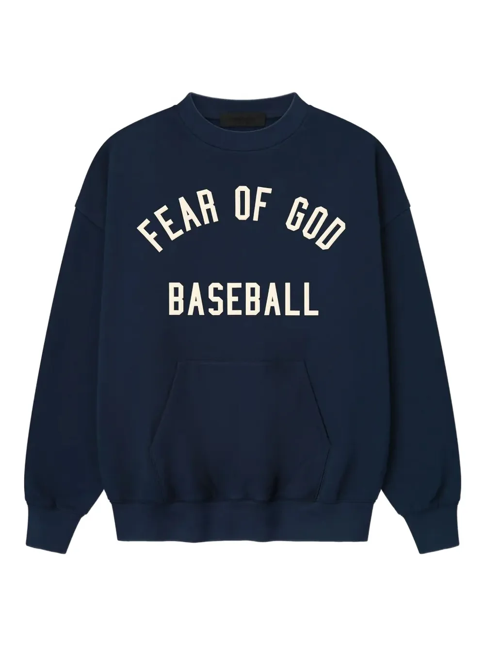 FEAR OF GOD ESSENTIALS sudadera con logo en colaboración con MLB | azul | Image 1