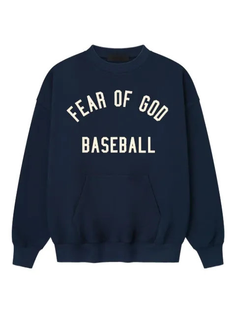 FEAR OF GOD ESSENTIALS sudadera con logo en colaboración con MLB