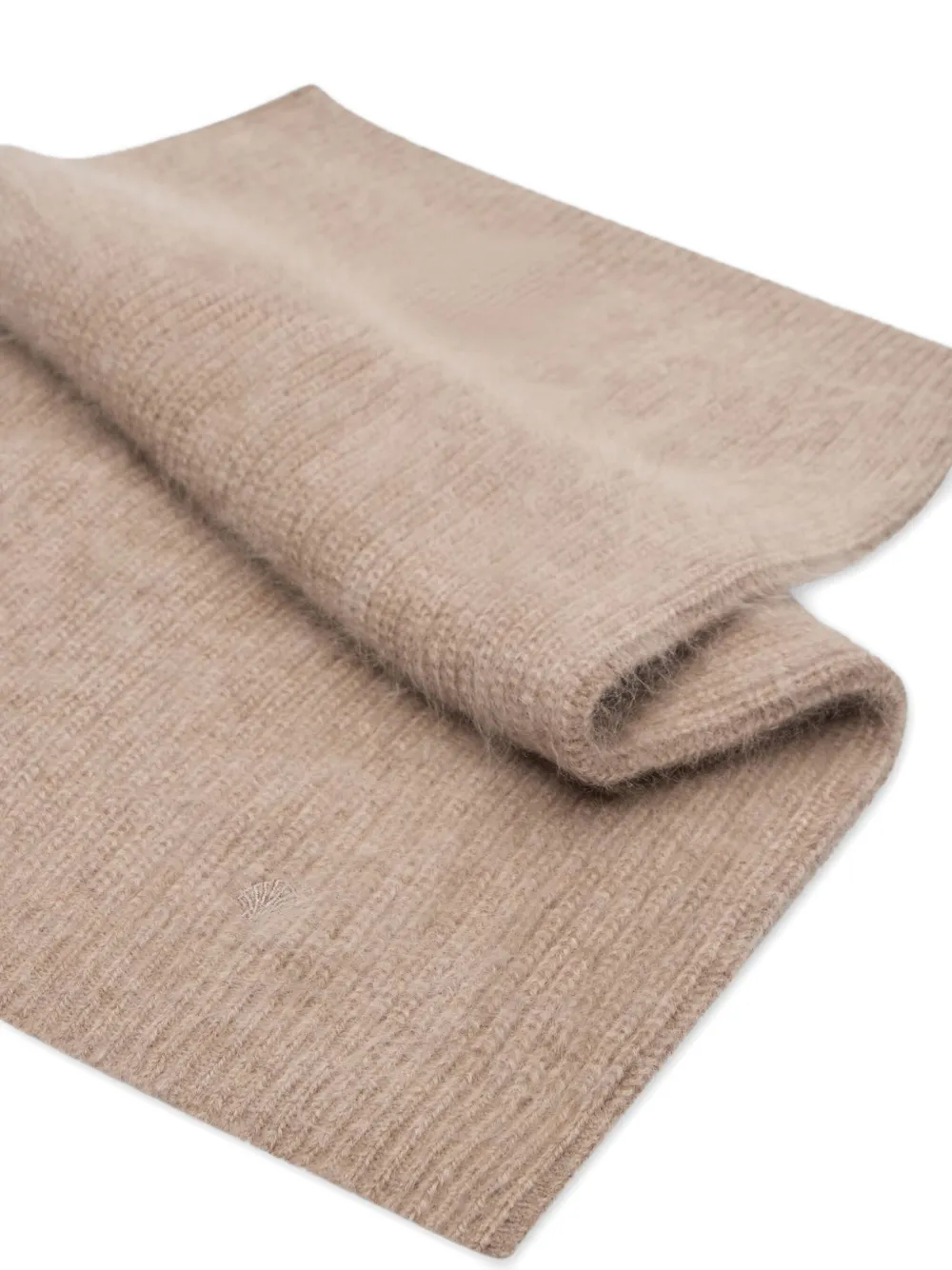 LouLou de Saison Emry ribbed scarf - Beige