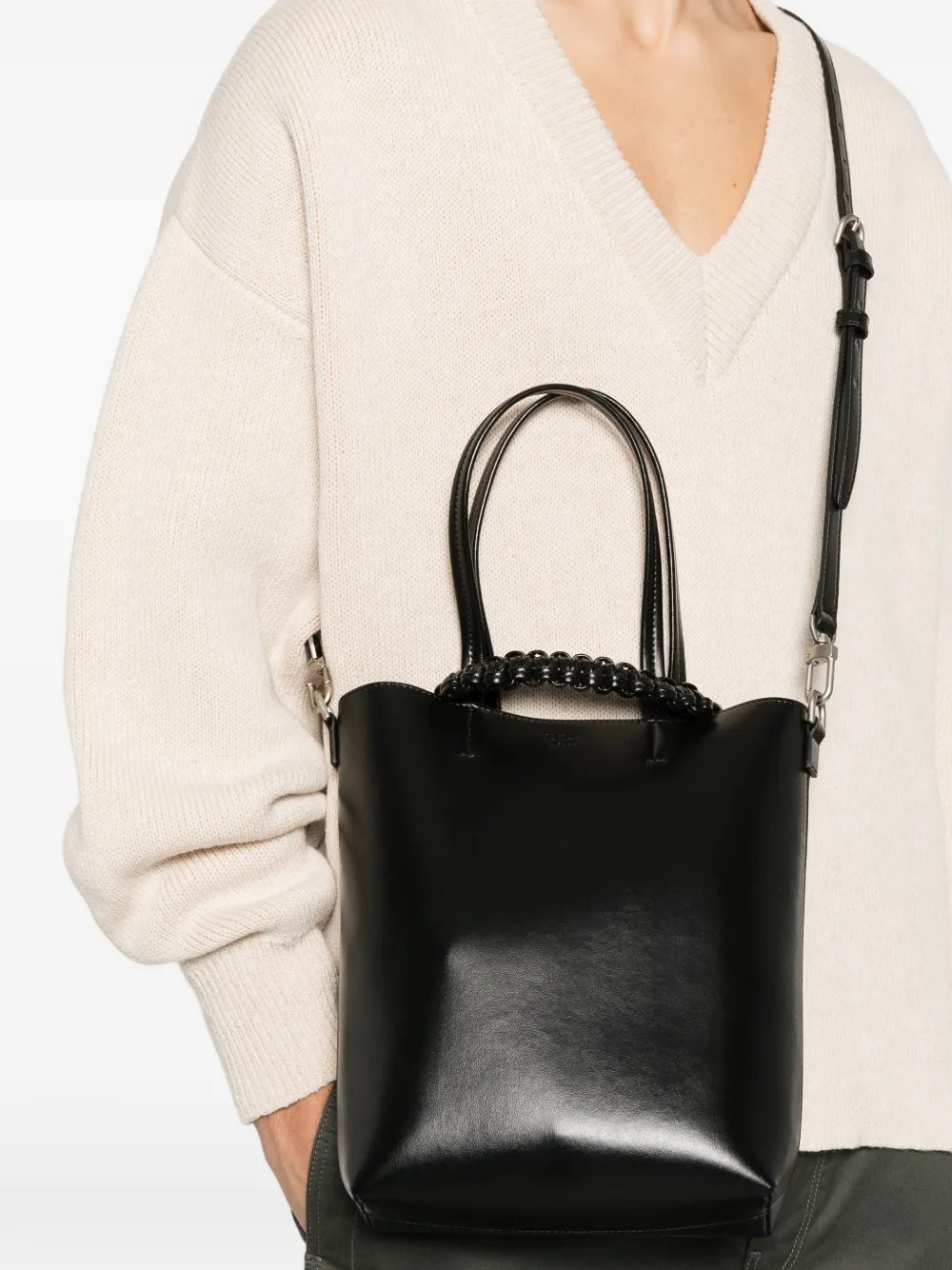 Sagan Pazar Nano logo-detail tote bag | Men | Image 2