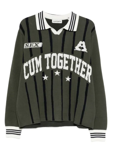 CARNE BOLLENTE pull en maille à col montant