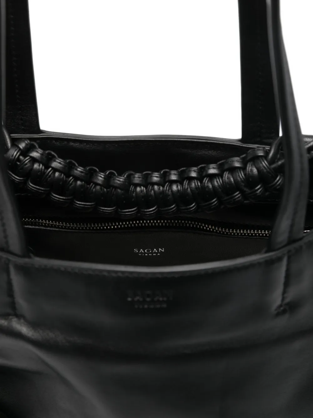 Sagan Pazar Book Packable Tote Bag In Black