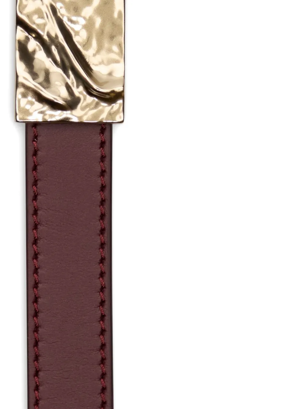 LouLou de Saison Minar buckled belt - Rood
