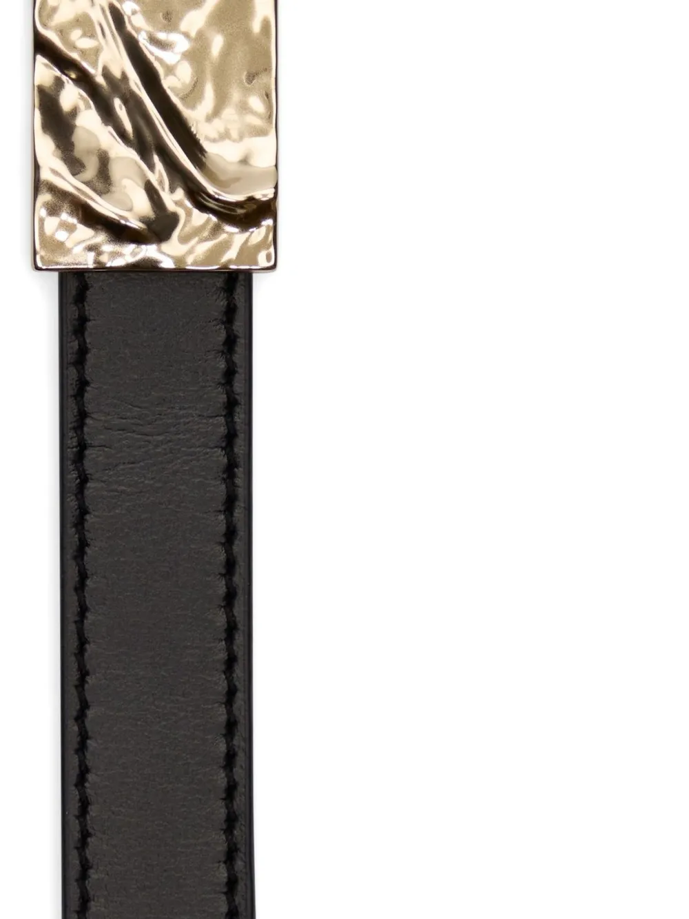 LouLou de Saison Minar buckled belt - Zwart