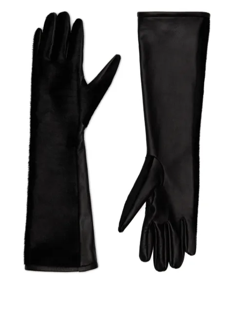 LouLou de Saison Edna leather gloves