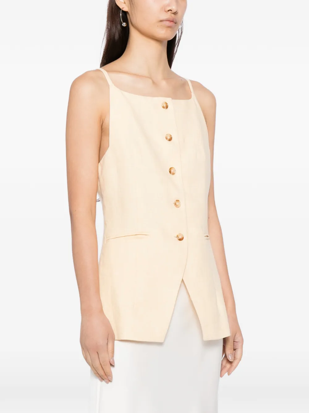 Posse Nancy Top In Yellow