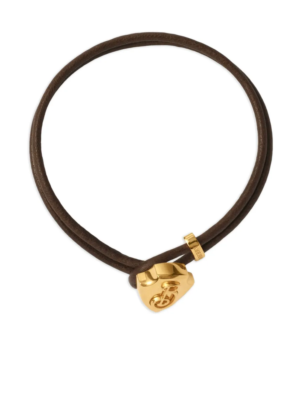 Burberry B Shield Bracelet In Black