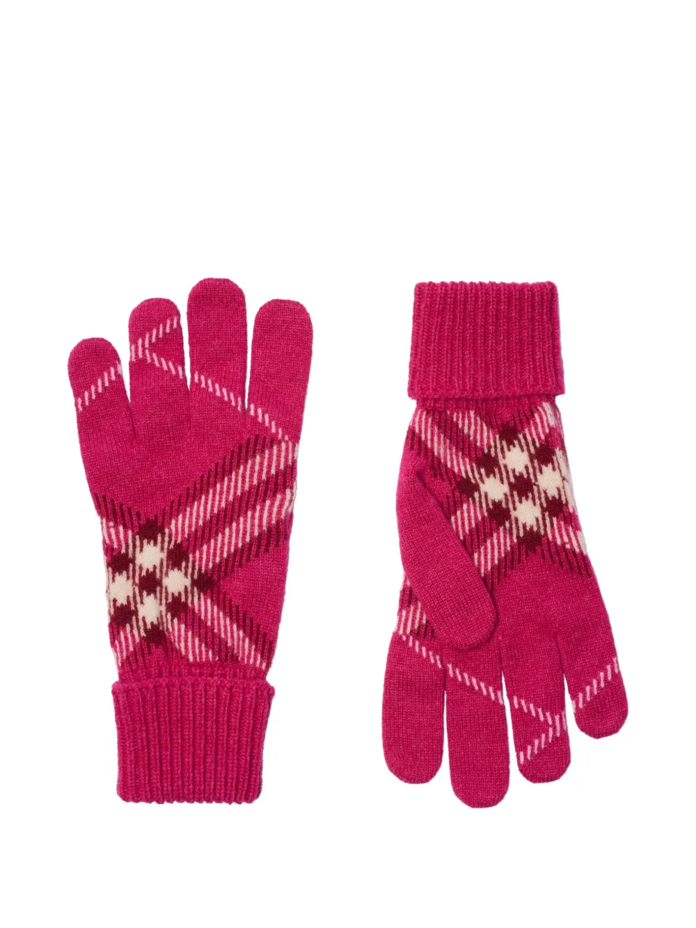 Burberry checked gloves | Image 2