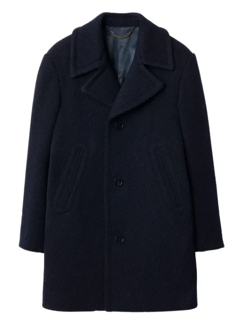 Burberry single-breasted wool coat