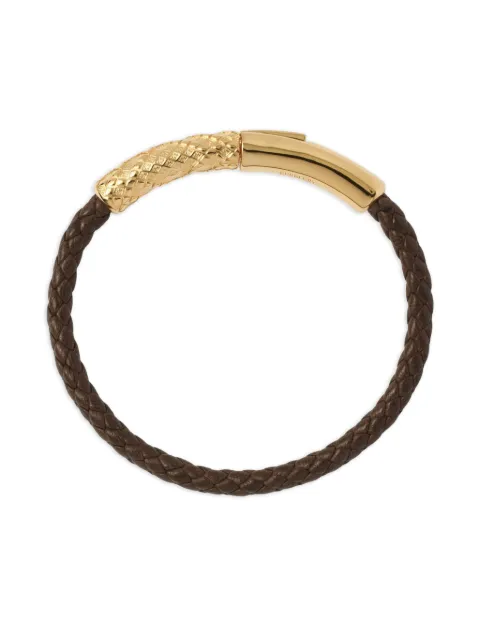 Burberry Check leather bracelet